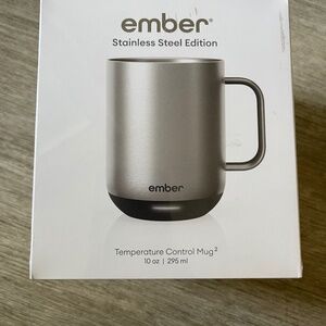 Ember Mug 10 oz Stainless Steel Edition- New